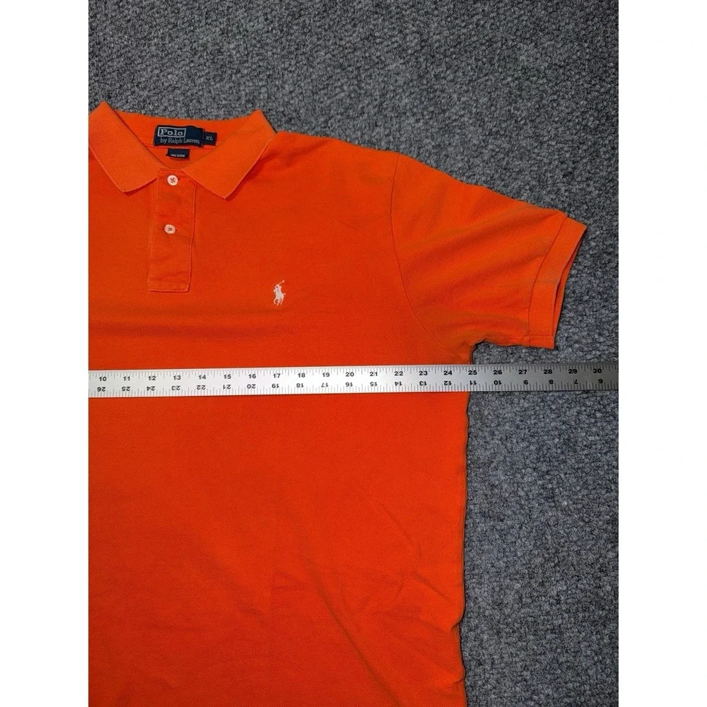Polo Ralph Lauren NCAA‎ Clemson Tigers Orange Polo Shirt Size XL